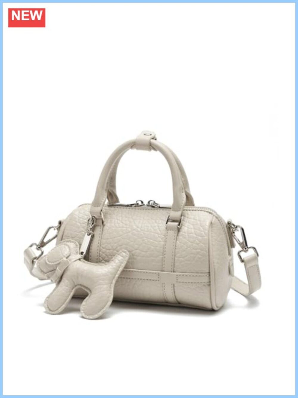 Crocodile Embossed PU Leather Mini Satchel Top Handle Crossbody Bag